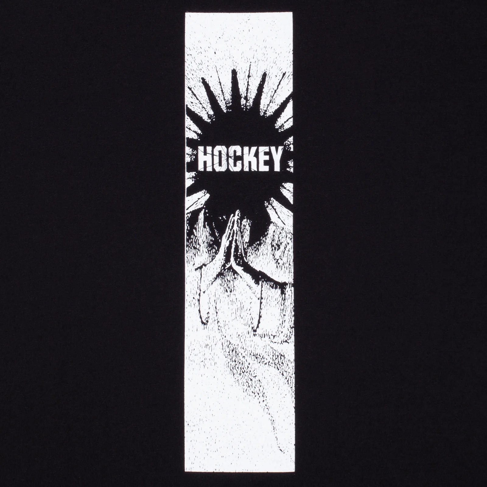 Hockey 'Prayer' T-Shirt (Black)