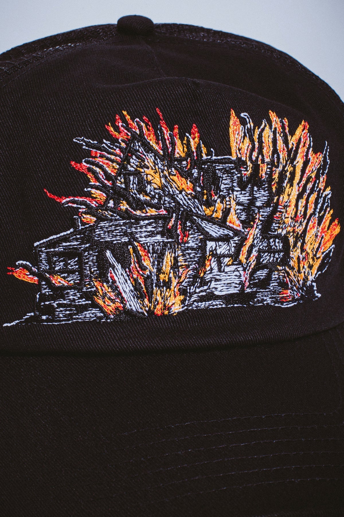 FA World Entertainment Burning Barn Snapback (Black)
