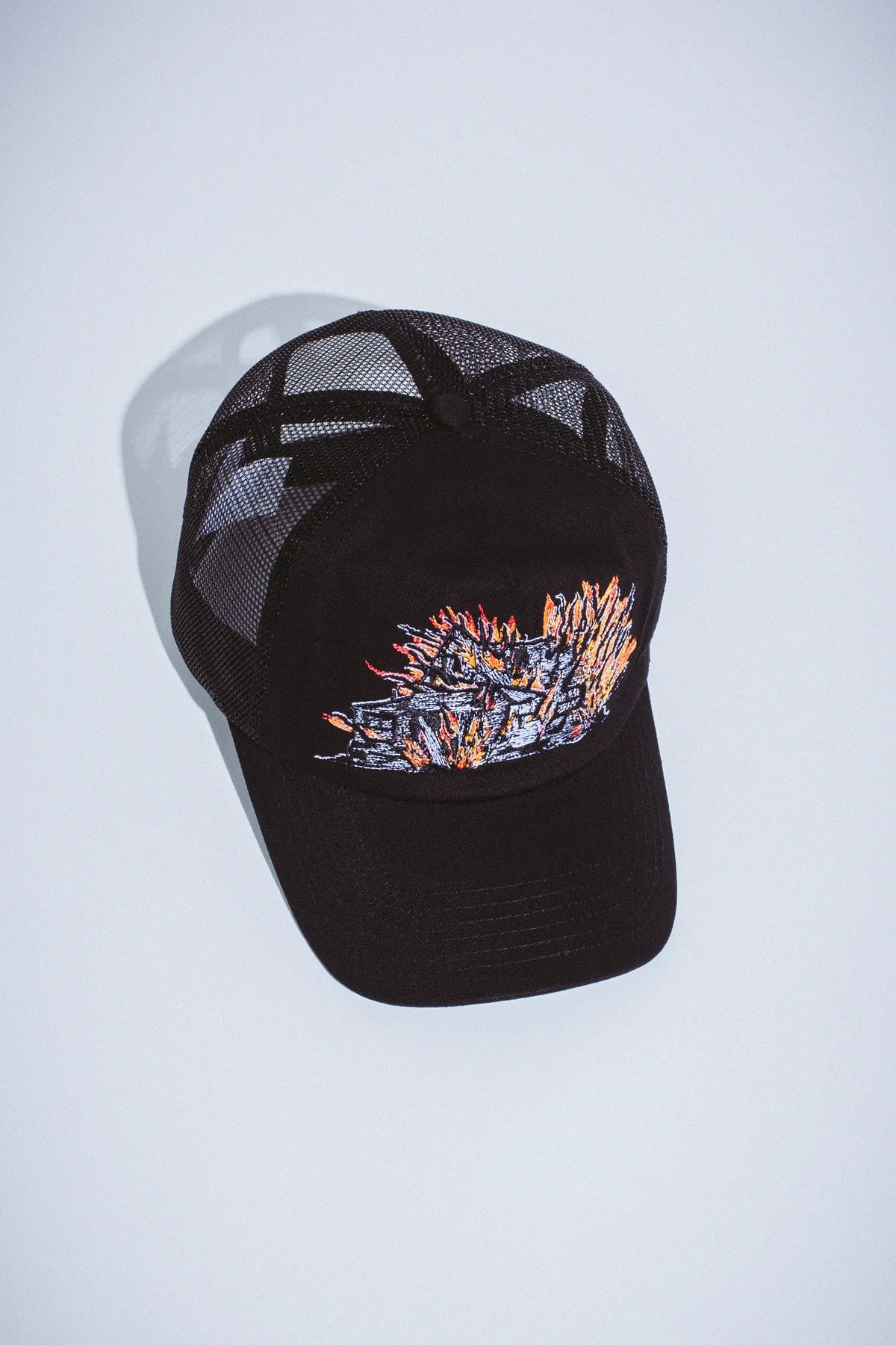 FA World Entertainment Burning Barn Snapback (Black)