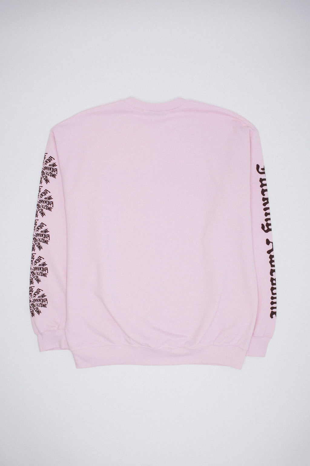 FA World Entertainment 'Logo Test Print' Crewneck (Pink)