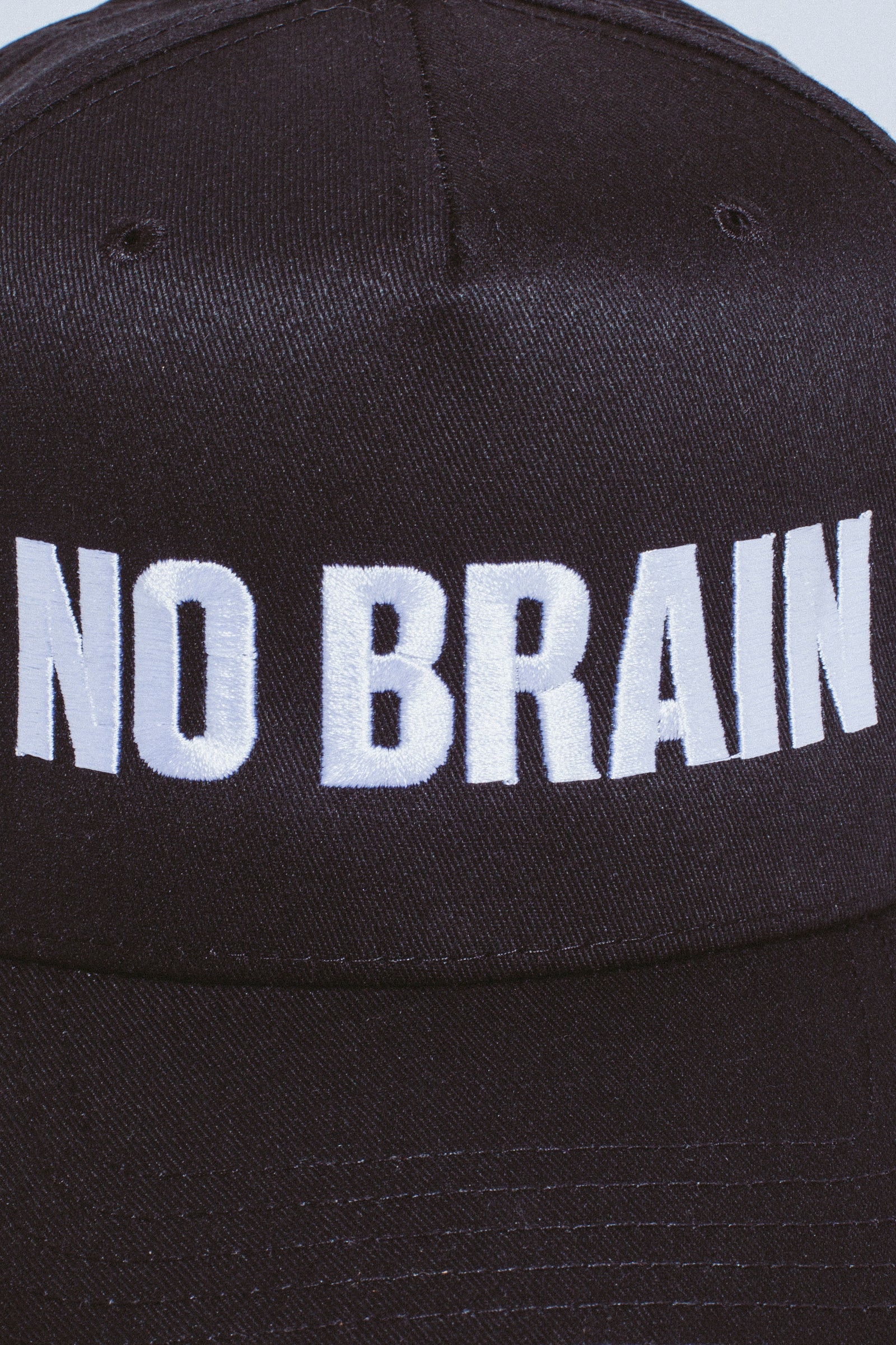 FA World Entertainment 'No Brain' 6 Panel Snapback (Black)