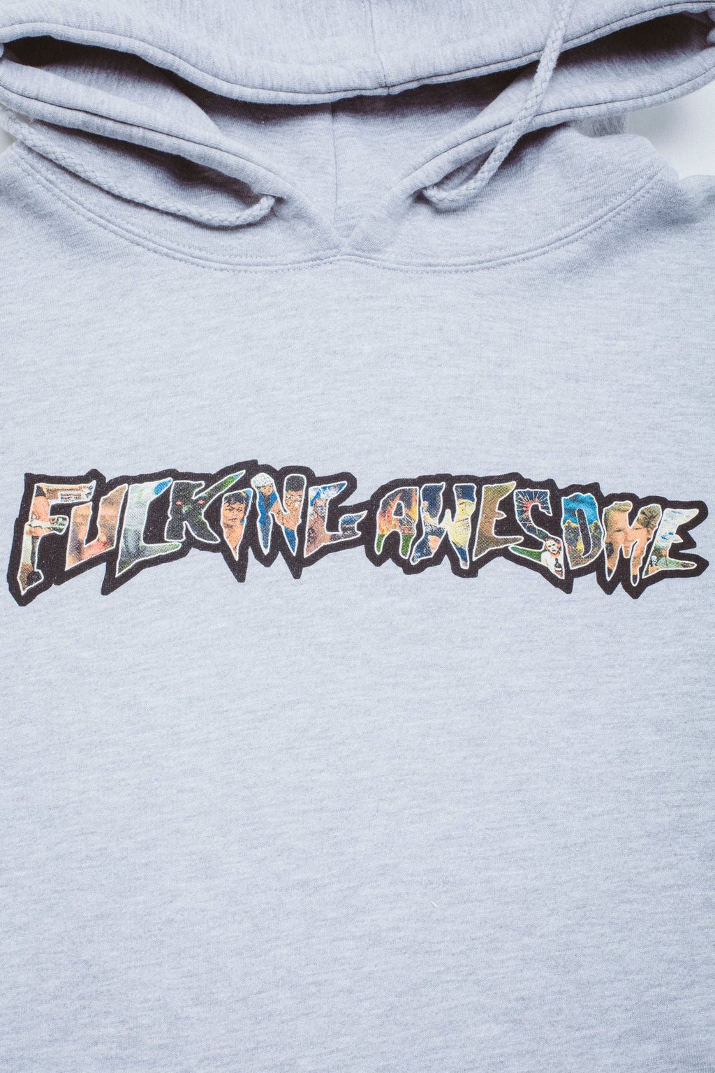 FA World Entertainment 'Dill Collage Logo' Hoodie (Grey Heather)