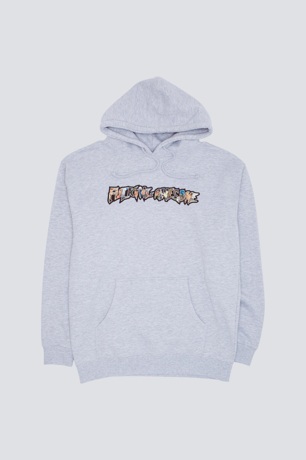 FA World Entertainment 'Dill Collage Logo' Hoodie (Grey Heather)