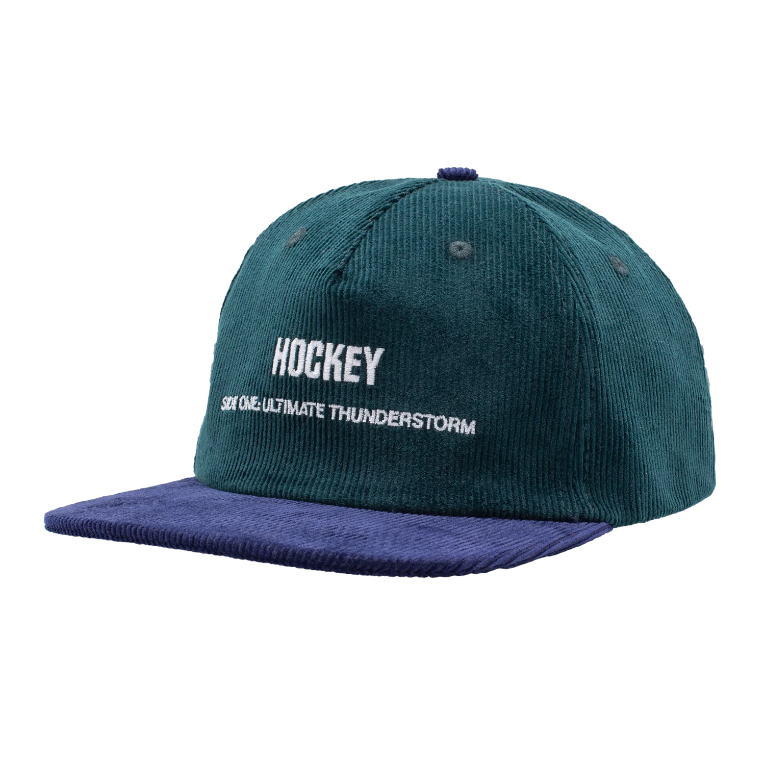 Hockey 'Side One' Hat (Blue/Green)