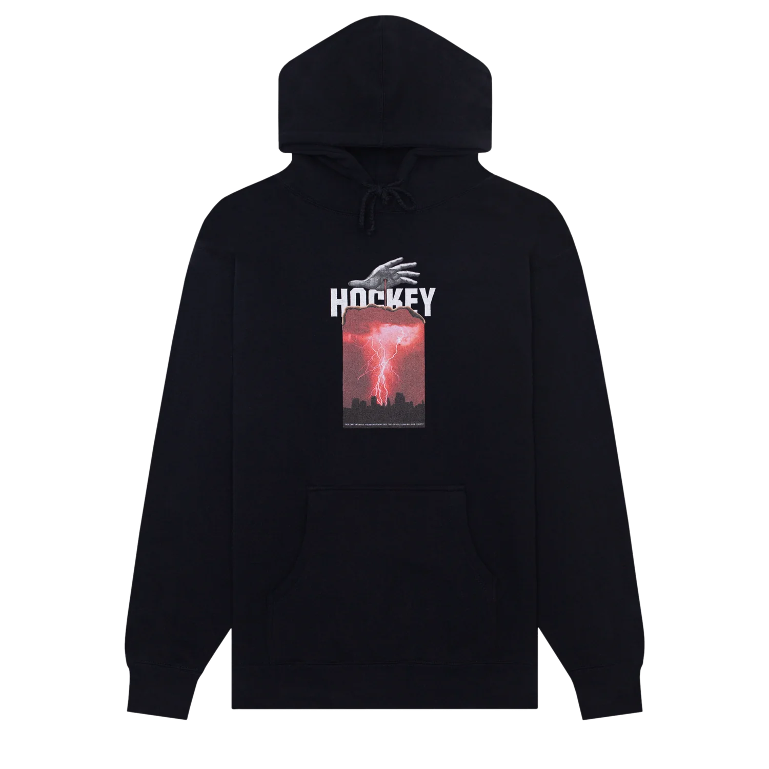 Hockey 'Side One' Hoodie (Black)