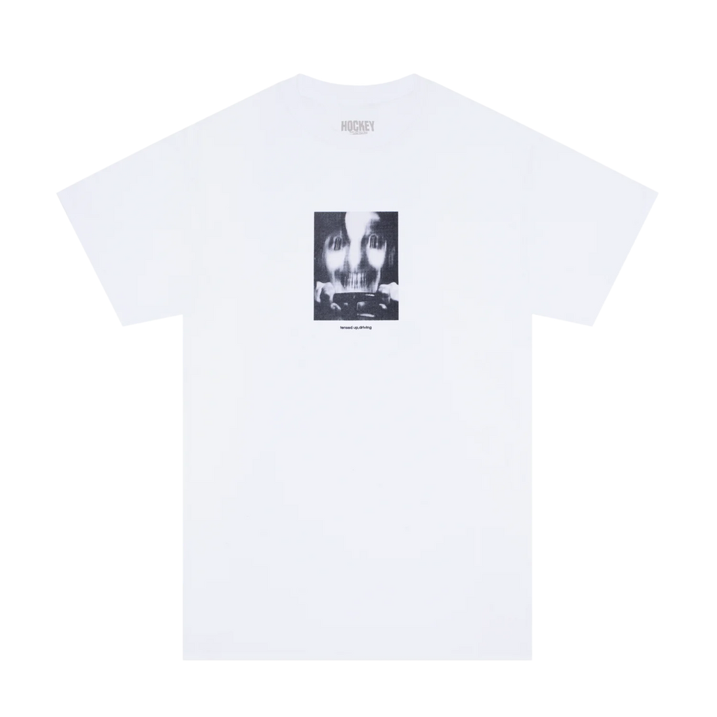 Hockey 'Tensed Up' T-Shirt (White)