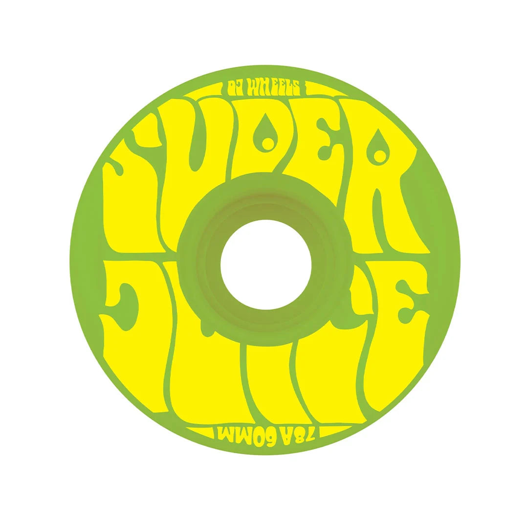 OJ Wheels 60mm (78A) 'Super Juice' Soft Wheels (Green)