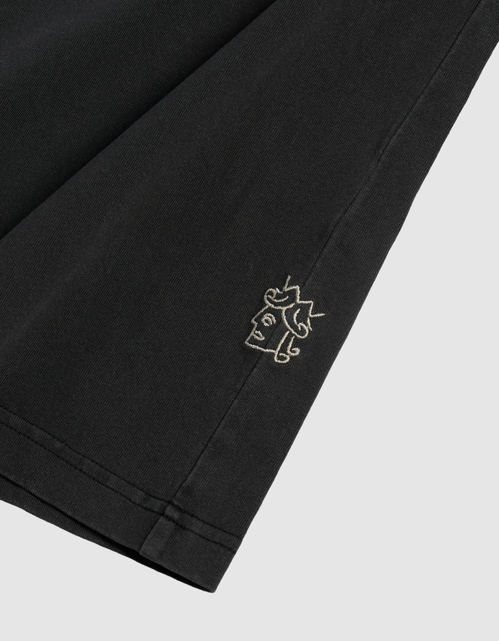 VICTORIA 'Hand-Drawn Gothic' T-Shirt (Washed Black)
