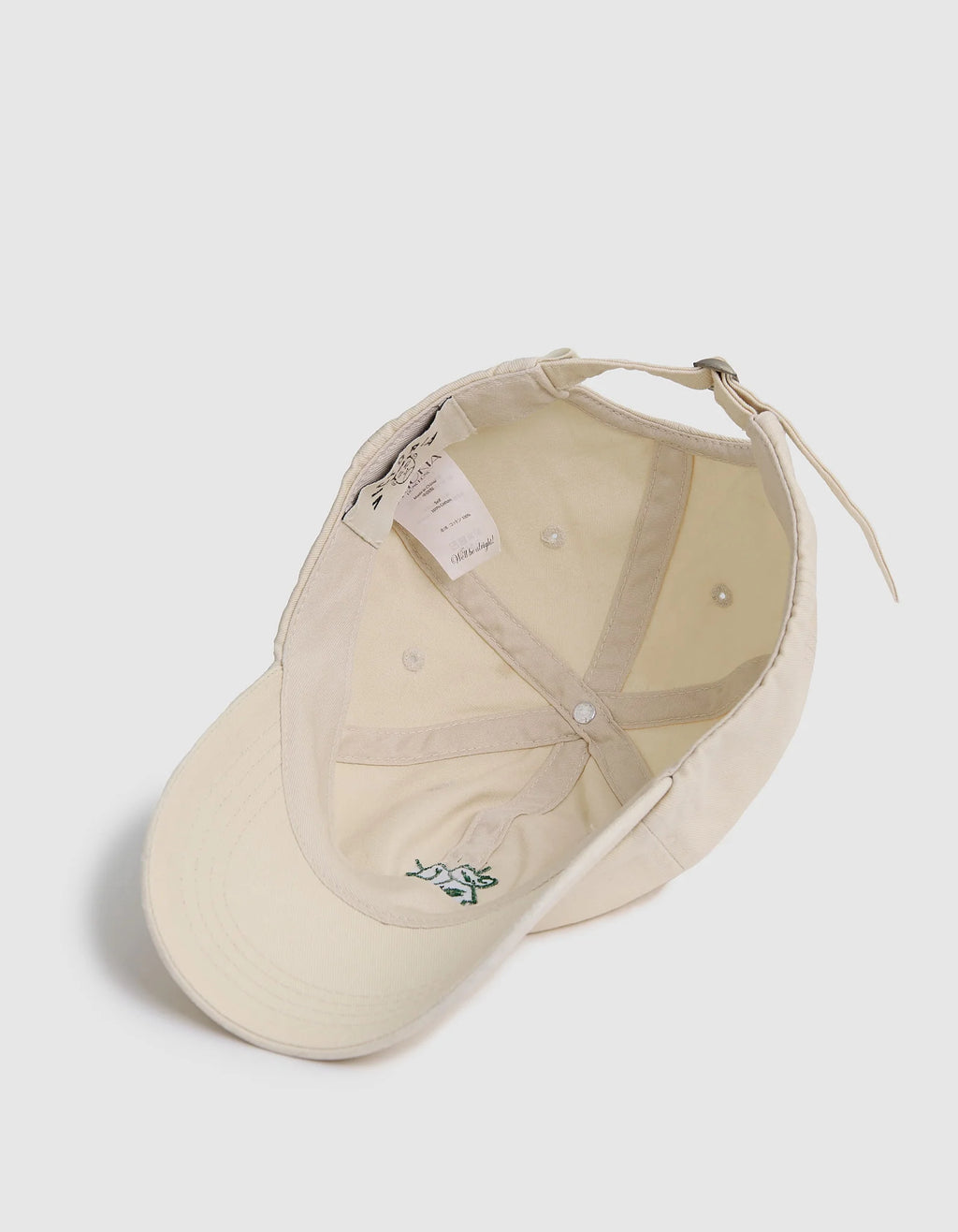 VICTORIA 'Queenhead Logo' Cap (Washed Natural)