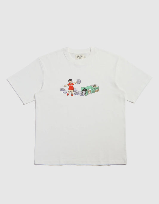 Victoria Painkiller Tee (White)