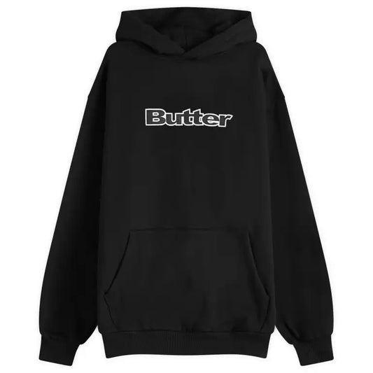 Butter Goods Satin Logo Applique Pullover Hood