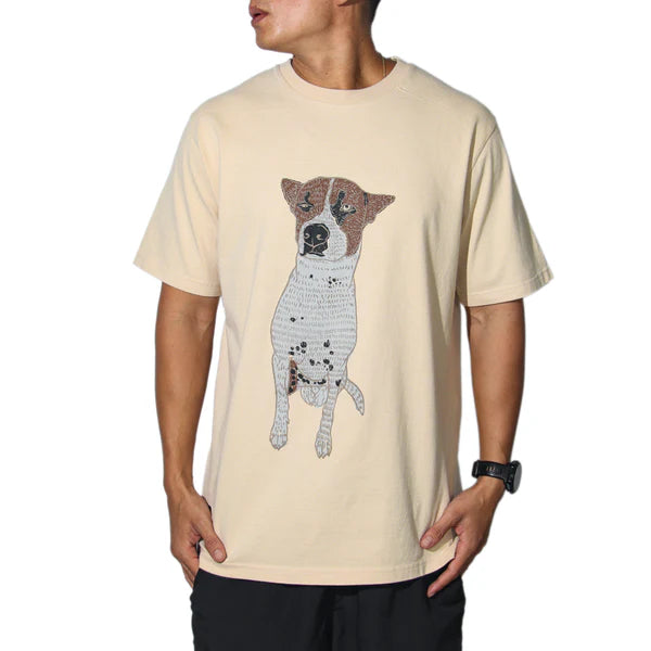 Preduce Skateboards 'Nollie The Doggy' T-Shirt (Oatmeal)