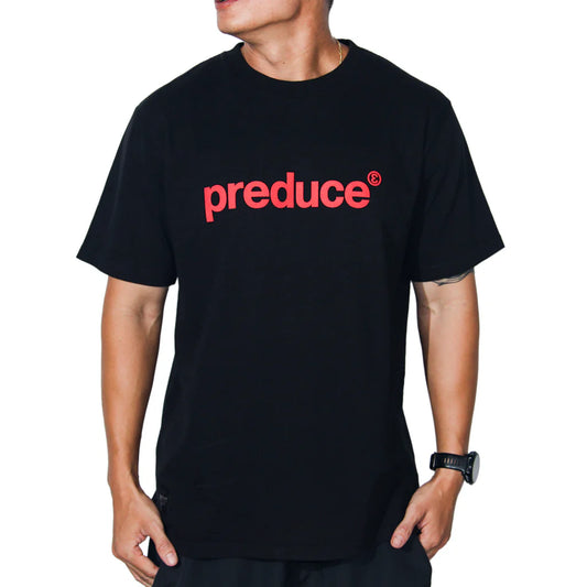 Preduce Logo T-Shirt Black/Red