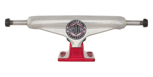 Independent 139 Stage 11 Forged BTG Summit Silver Ano Red Skateboard Trucks