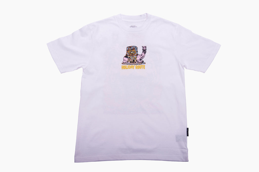 Holiday Route 'Andreyoga' T-Shirt (White)