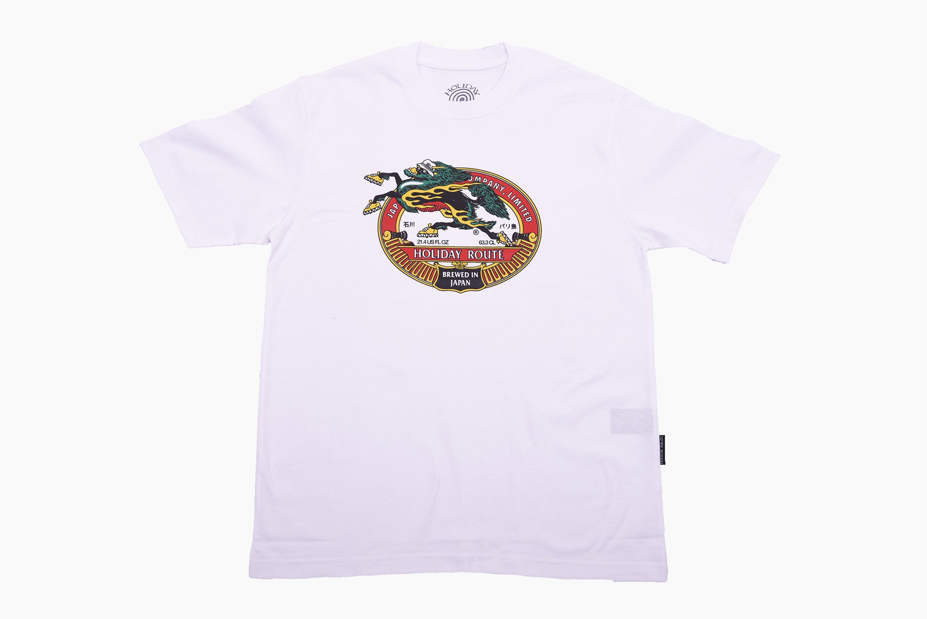 Holiday Route 'Kirin' T-Shirt (White)