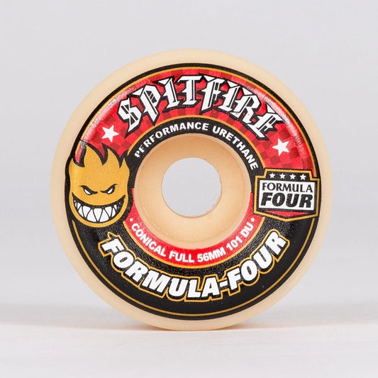 Spitfire Formula Four Conical Full Wheels 101A (white red)