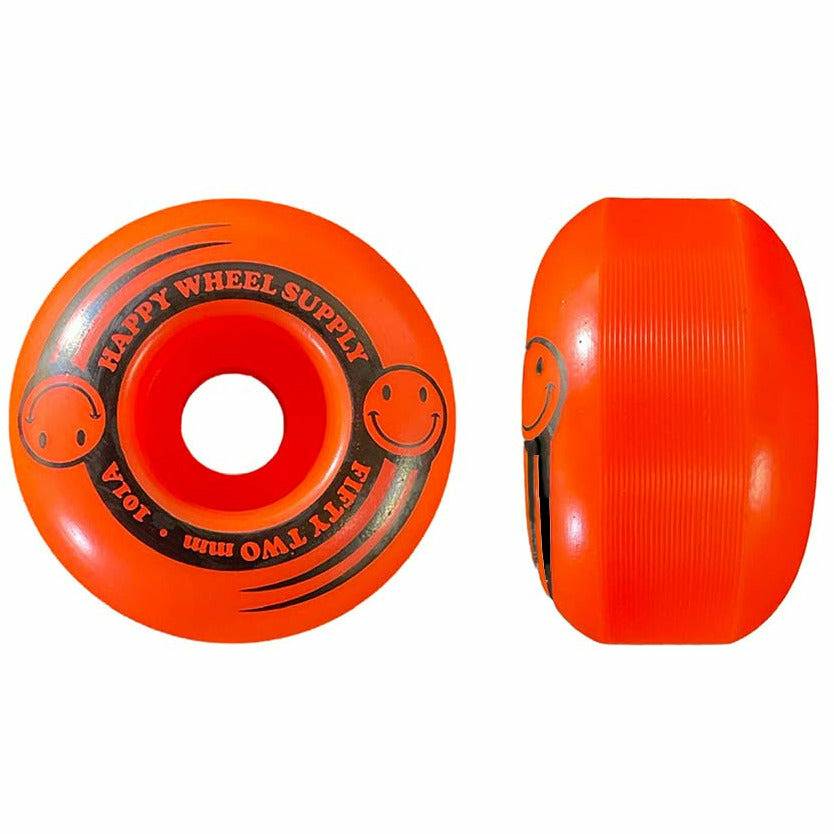 Happy Wheels 52mm (101A) 'Orange Drop' Wheels
