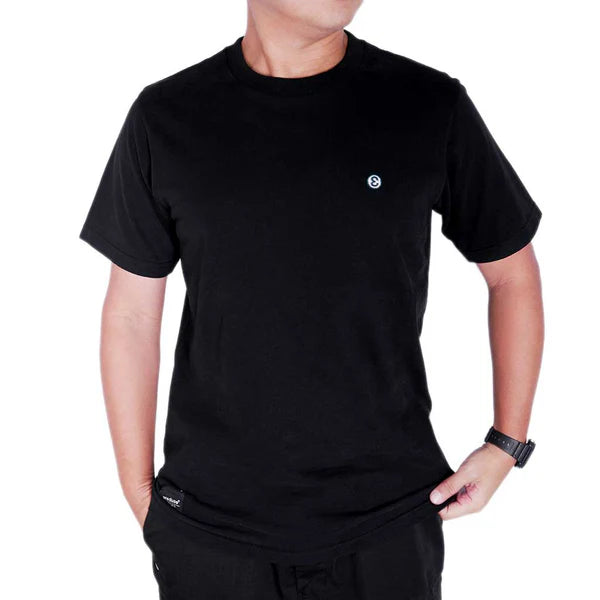 Preduce Skateboards 'Small E Two-Tone Embroidered' T-Shirt (Black/Green/White)