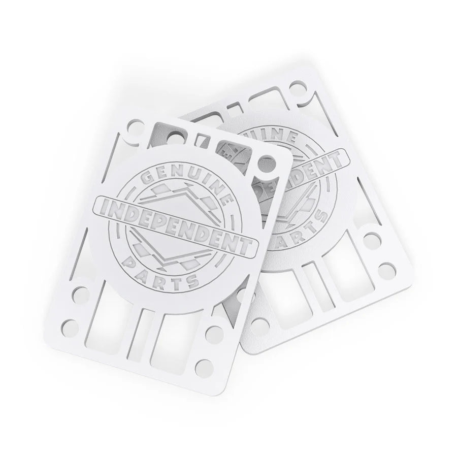 Independent Genuine Parts 1/8" Riser Pads (White)