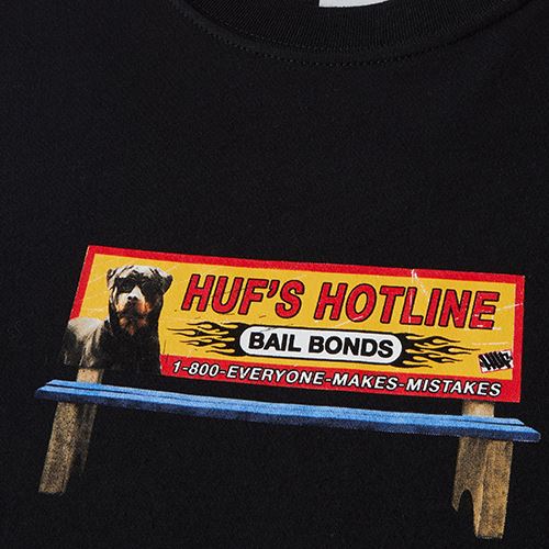 HUF WORLDWIDE BAIL BONDS S/S TEE