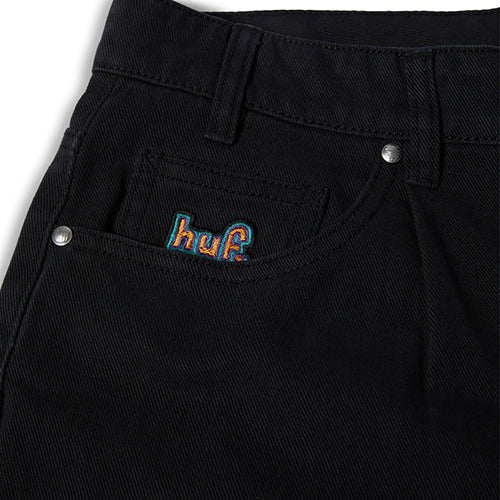 HUF WORLDWIDE CROMER PANTS BLACK