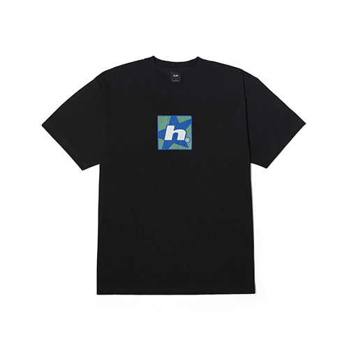 HUF WORLDWIDE H STAR S/S TEE BLACK