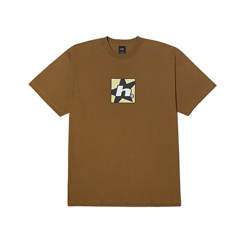 HUF WORLDWIDE H STAR S/S TEE MUDD