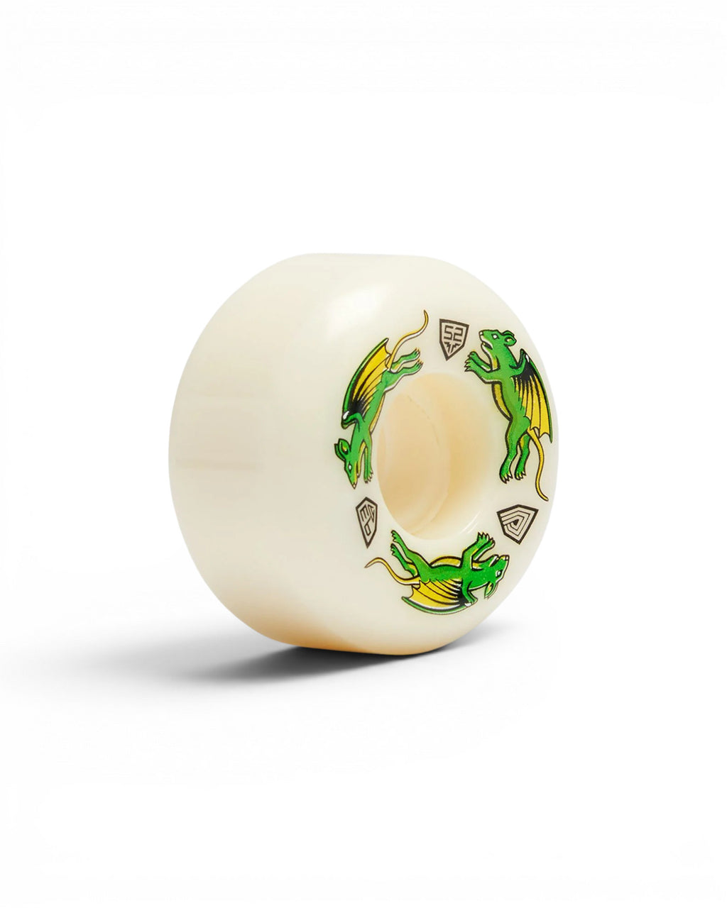 Powell Peralta 52mm (97A) 'Nano Rats Dragon Formula' Wheels (White)