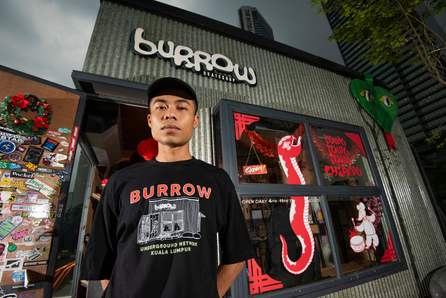 Burrow AP Shop Tee (BLACK)