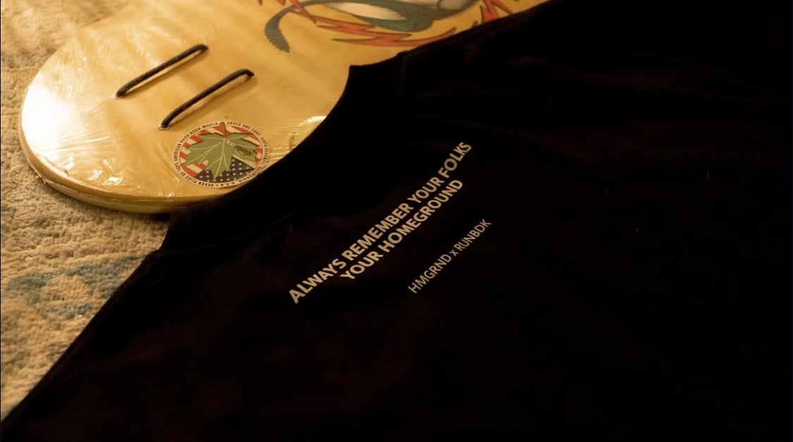 RUN BDK X Homeground T-Shirt (Black)