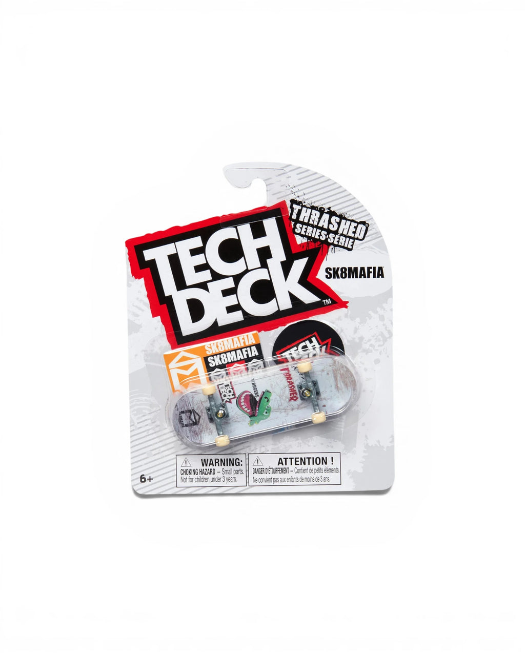 Tech Deck (Thrashed Series) 'SK8MAFIA (TJ Rogers) Happy' Fingerboard