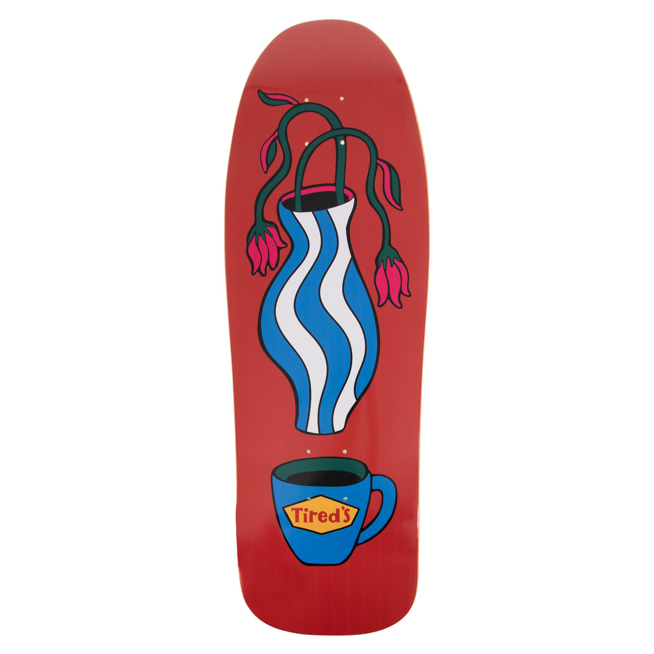 Tired Skateboards 9.53" 'Tired Board (Shaped) Lancen Skateboard' Deck