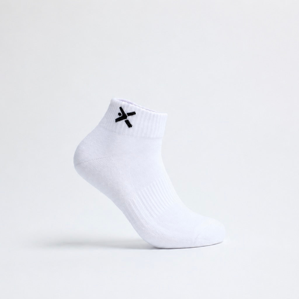 Xocks 'Plain Series Ankle A26' (Clean White)