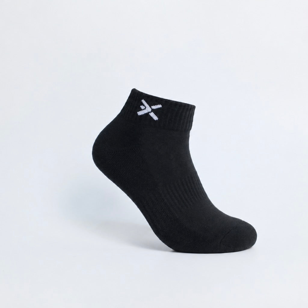 Xocks 'Plain Series Ankle A27' (Classic Black)