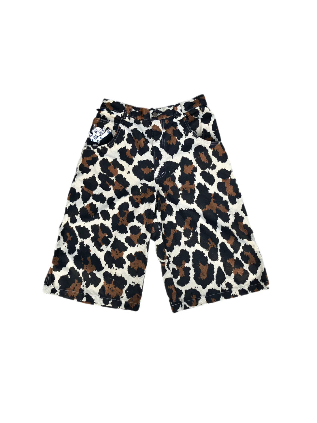 GLUE BAG Feral Carpenter Shorts Leopard