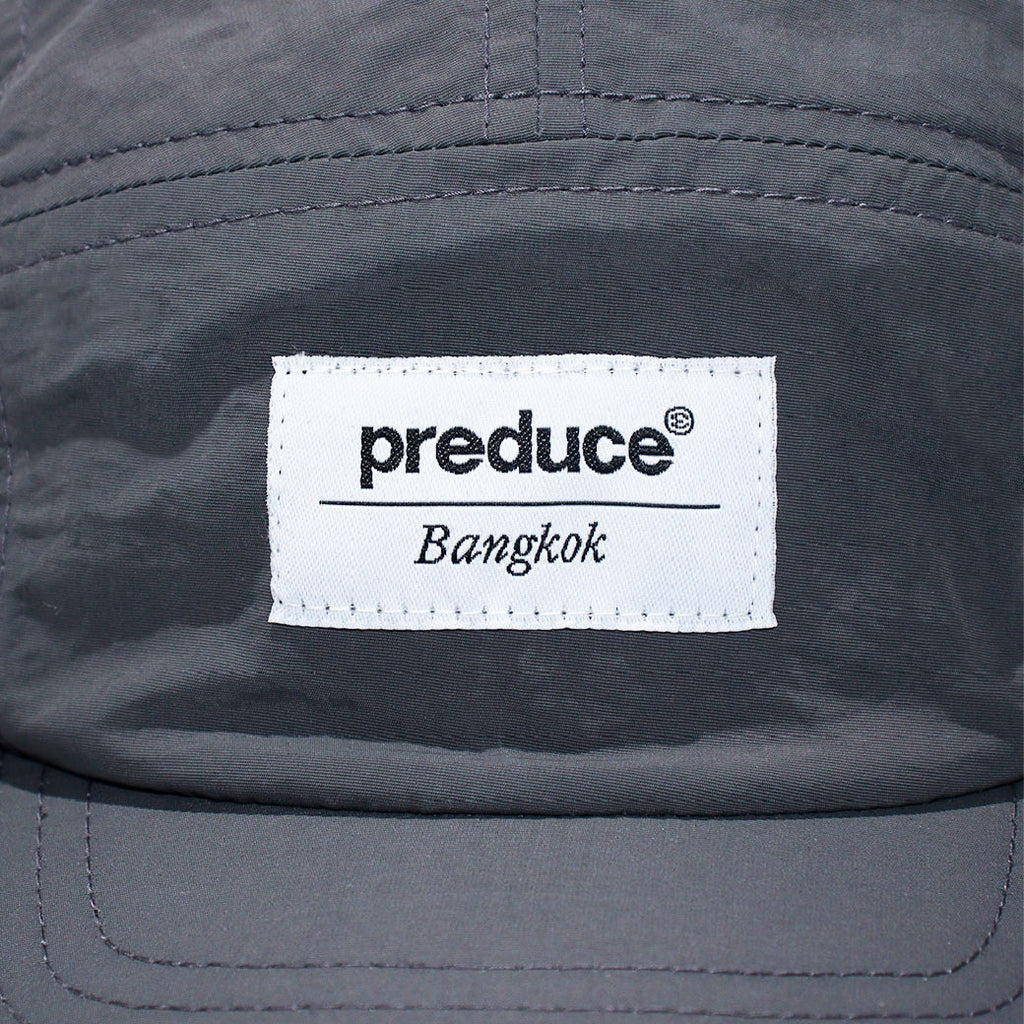 Preduce Bangkok Label Racer Hat (Grey/Midnight Blue)