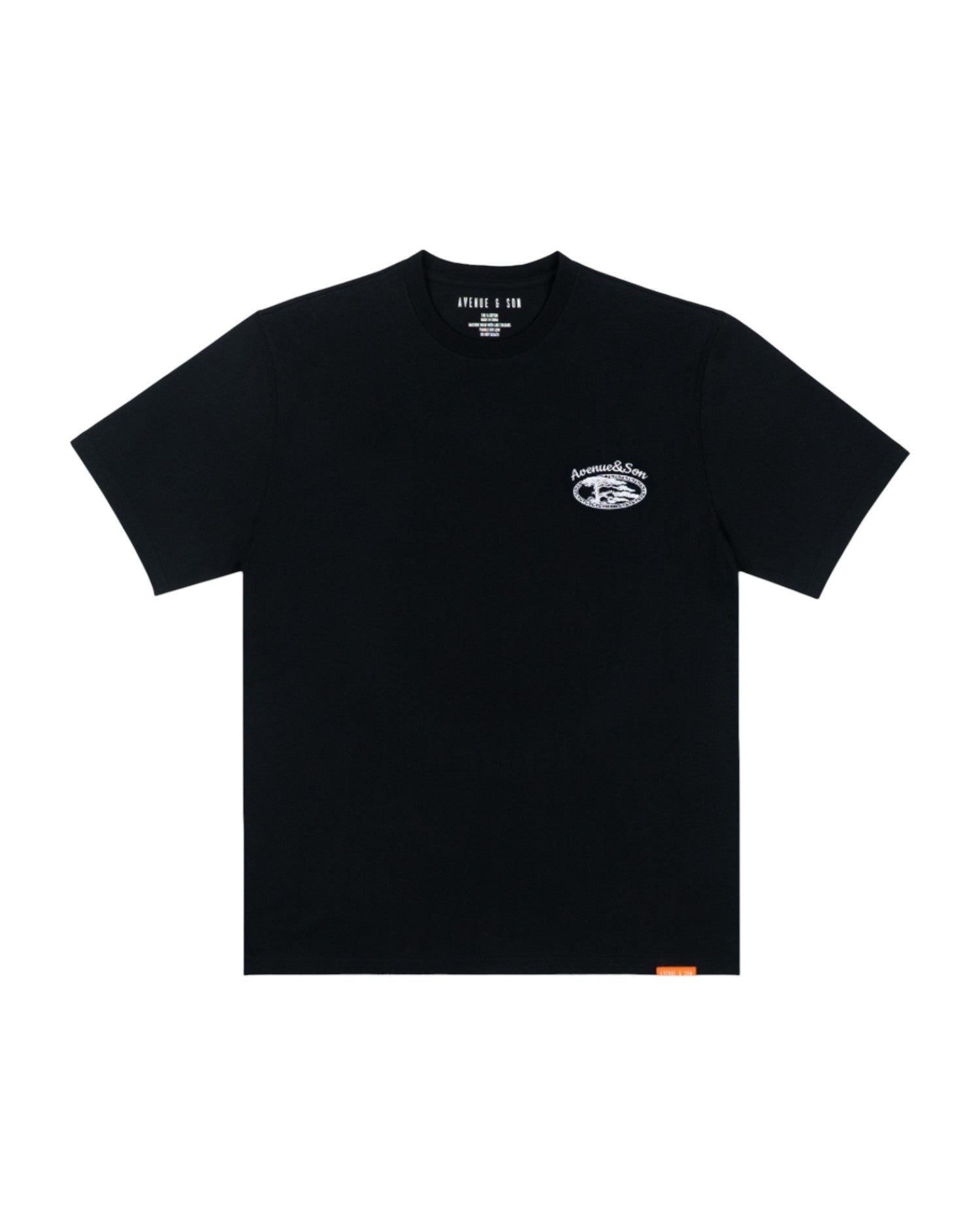 Avenue & Son 'Pine' T-Shirt (Black)