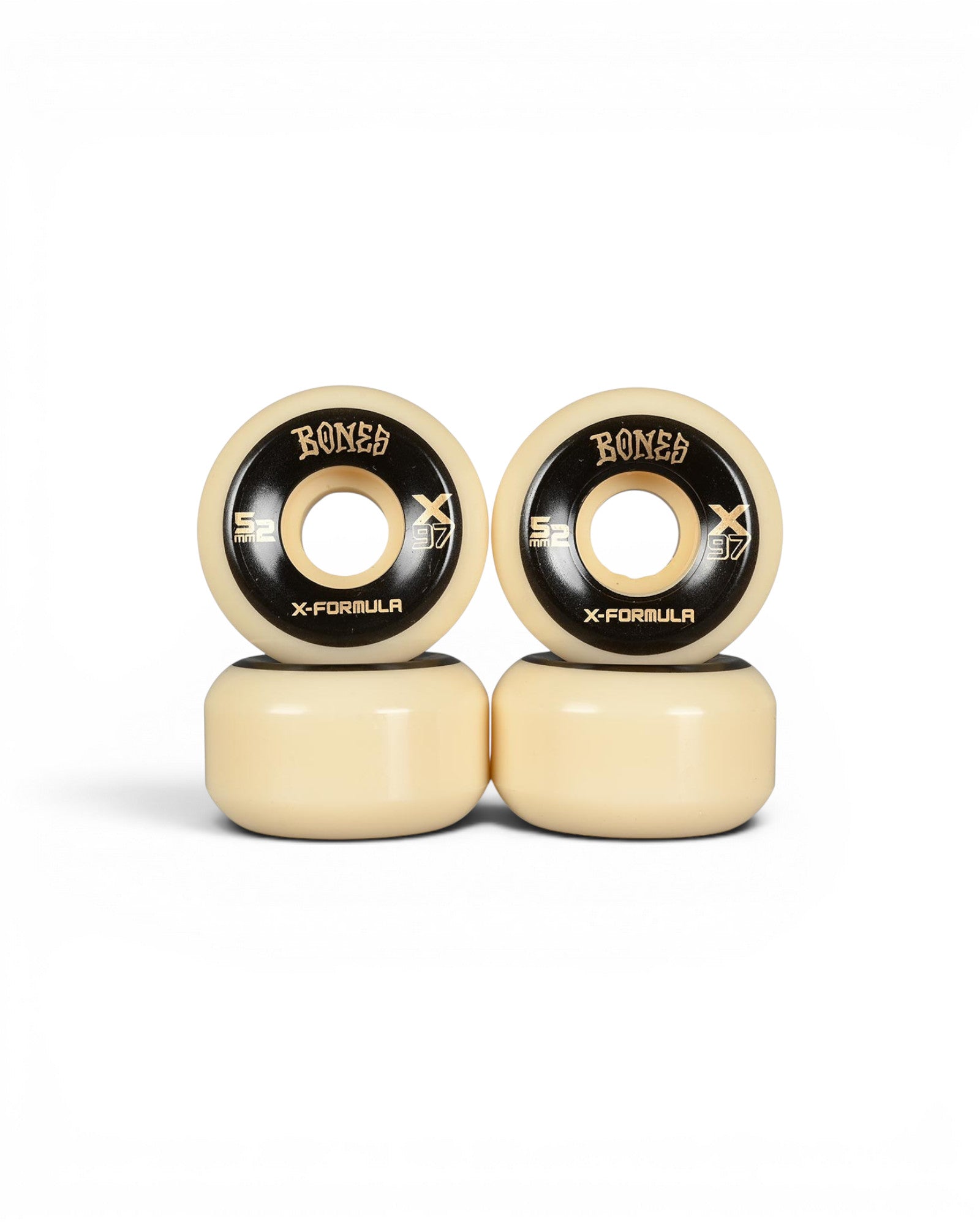 Bones  52mm (97A) 'X-Formula V5 Sidecut' Wheels (White)