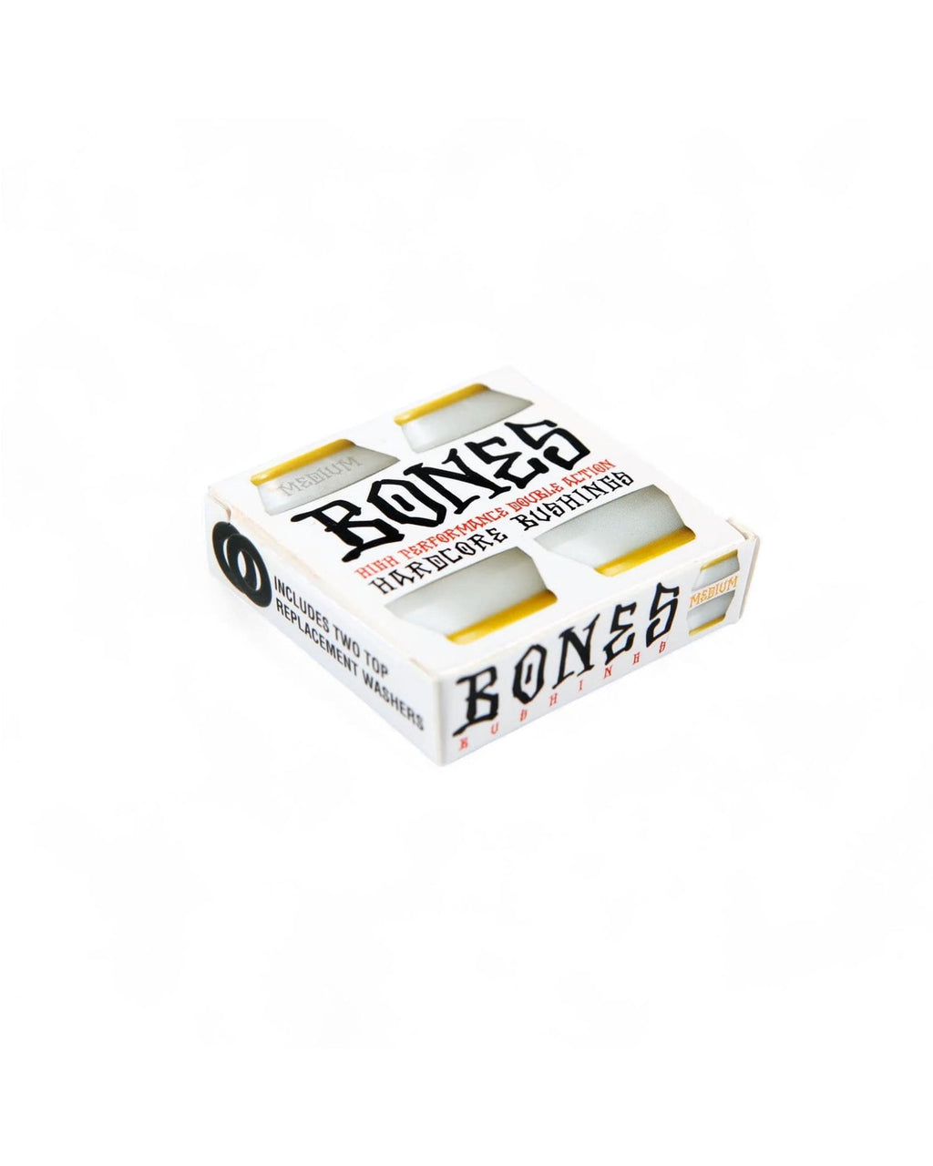Bones 'Medium' Bushings (Yellow/White)