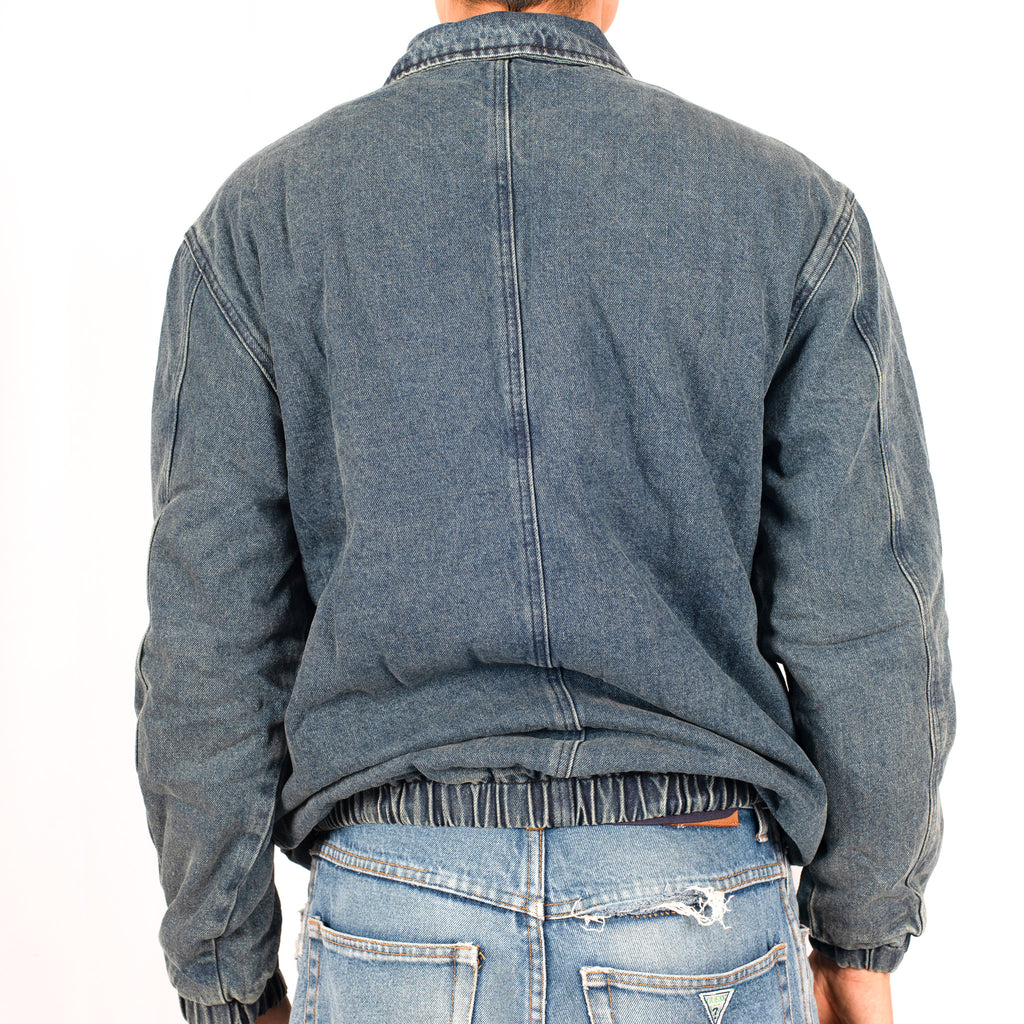 Pass~Port 'Vineyard Birds Denim Delivery' Jacket (Washed Indigo)