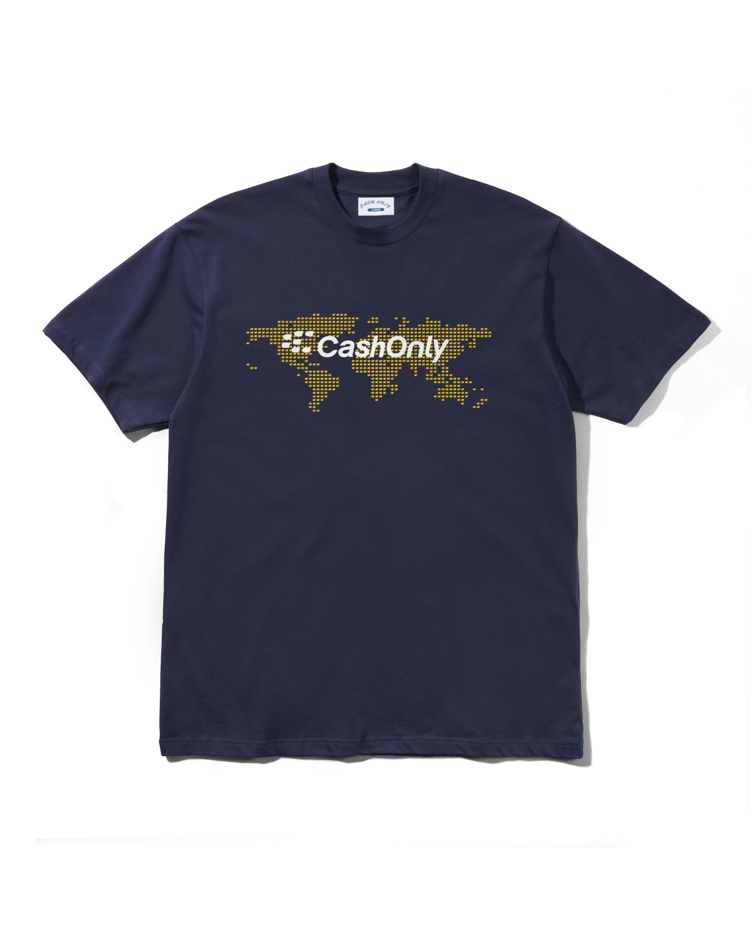 Cash Only 'Business' T-Shirt (Navy)