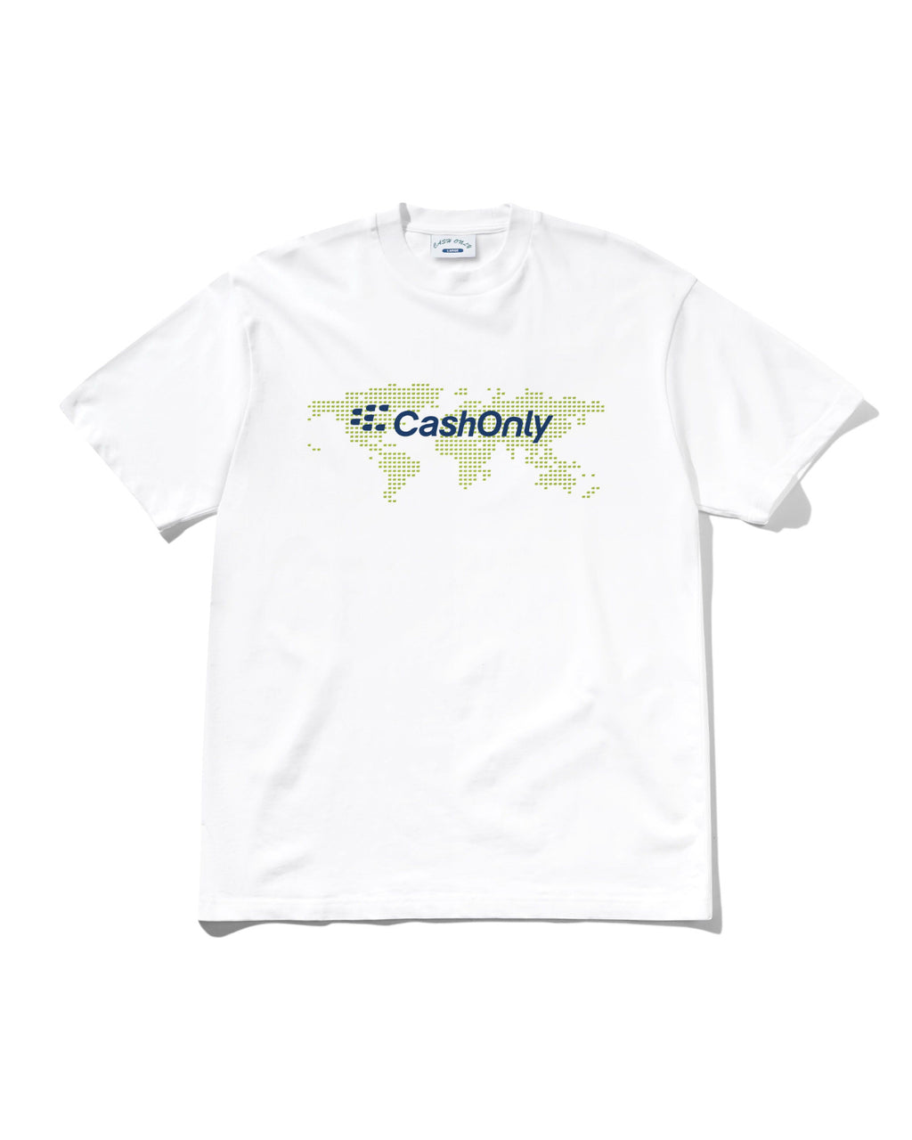 Cash Only 'Business' T-Shirt (White)