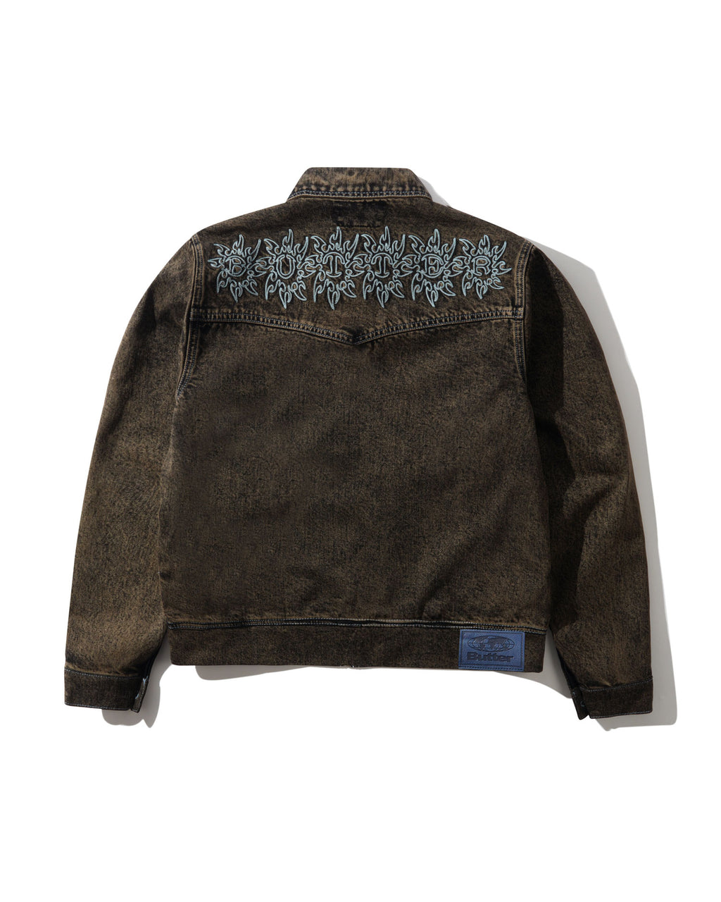Butter Goods 'Bronco' Denim Jacket (Tinted Brown)