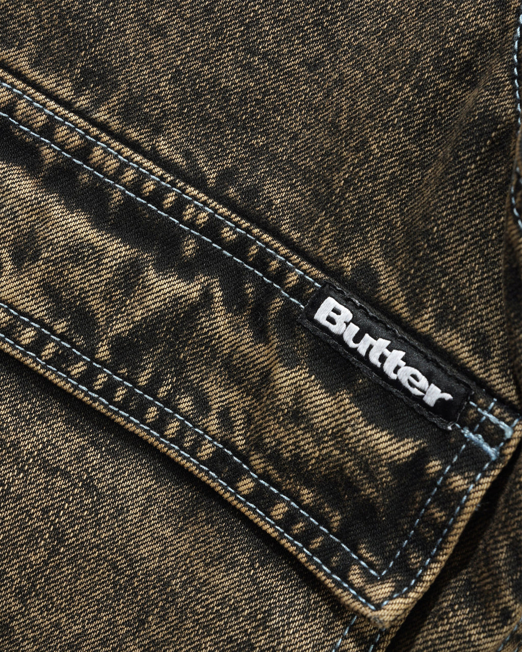 Butter Goods 'Bronco' Denim Jacket (Tinted Brown)