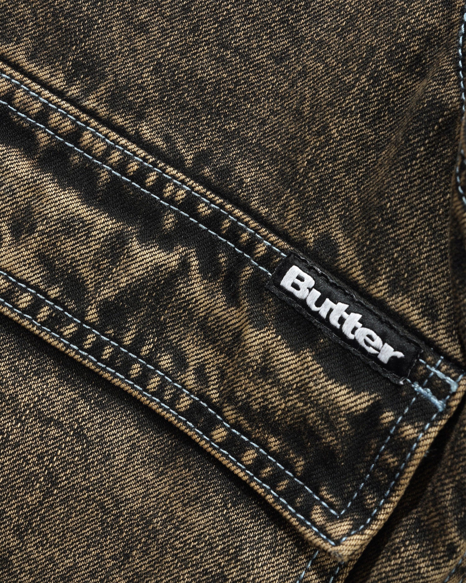 Butter Goods 'Bronco' Denim Jacket (Tinted Brown)