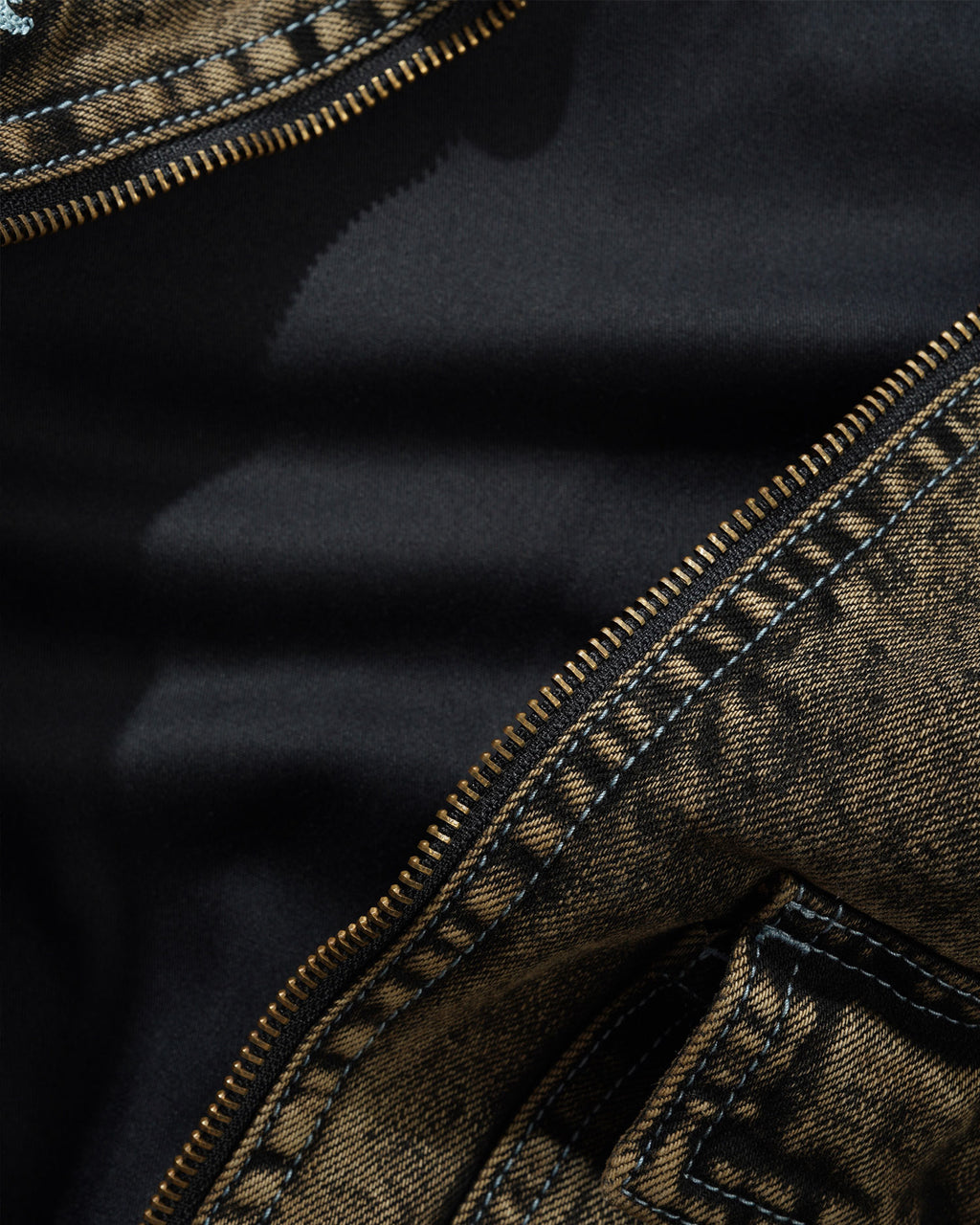Butter Goods 'Bronco' Denim Jacket (Tinted Brown)
