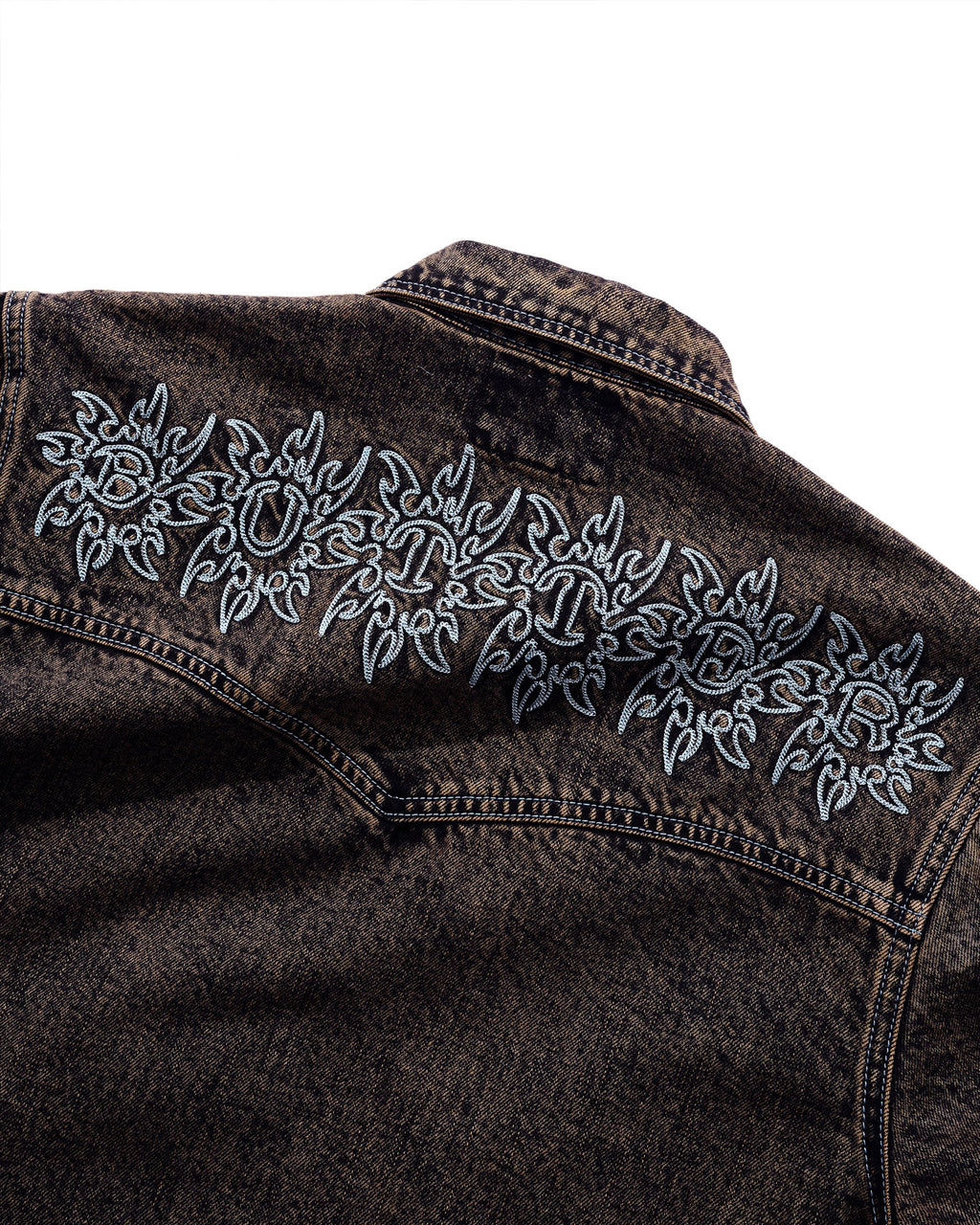 Butter Goods 'Bronco' Denim Jacket (Tinted Brown)