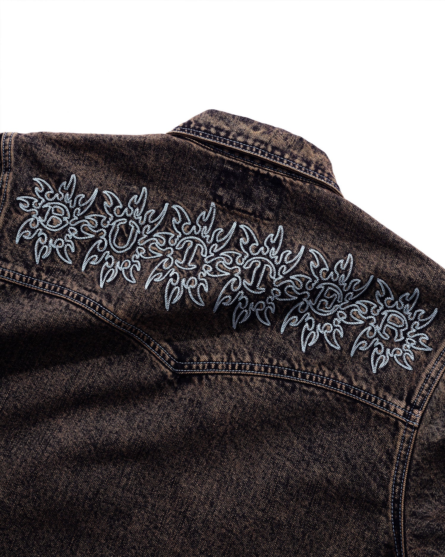 Butter Goods 'Bronco' Denim Jacket (Tinted Brown)