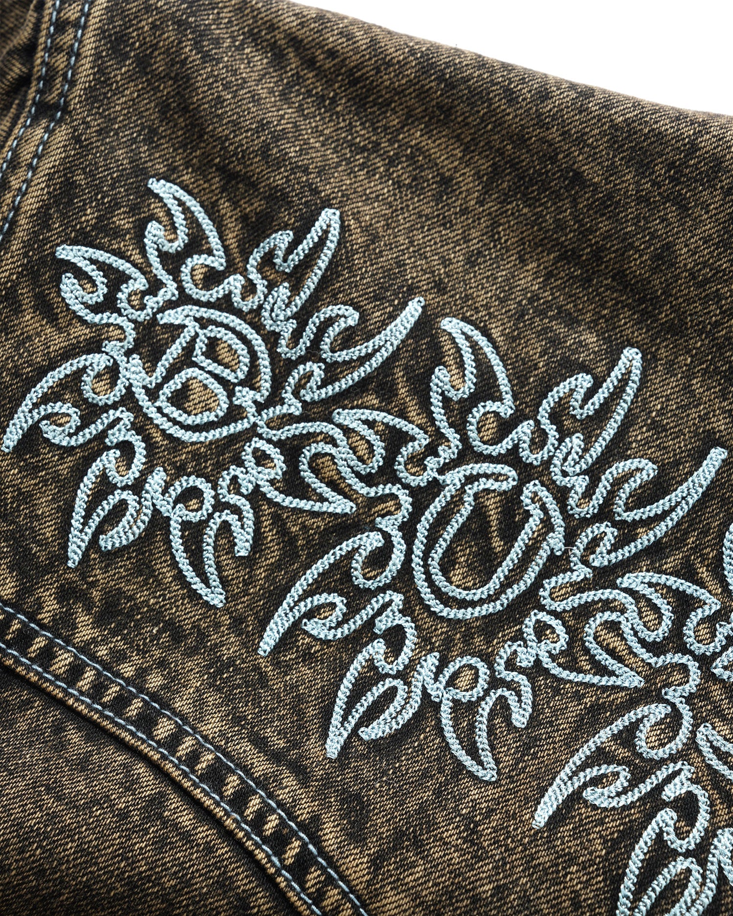 Butter Goods 'Bronco' Denim Jacket (Tinted Brown)